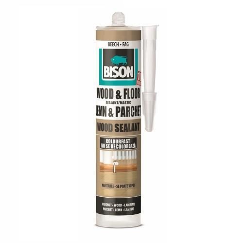 Mastic pentru lemn BISON Wood Sealant, 300ml, fag